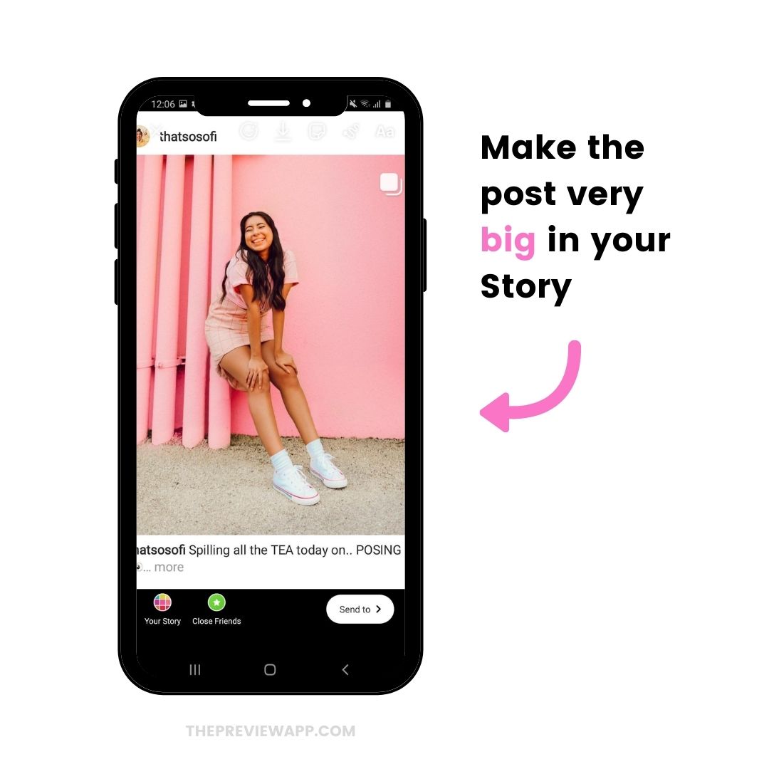 How to change background color in Instagram Story?