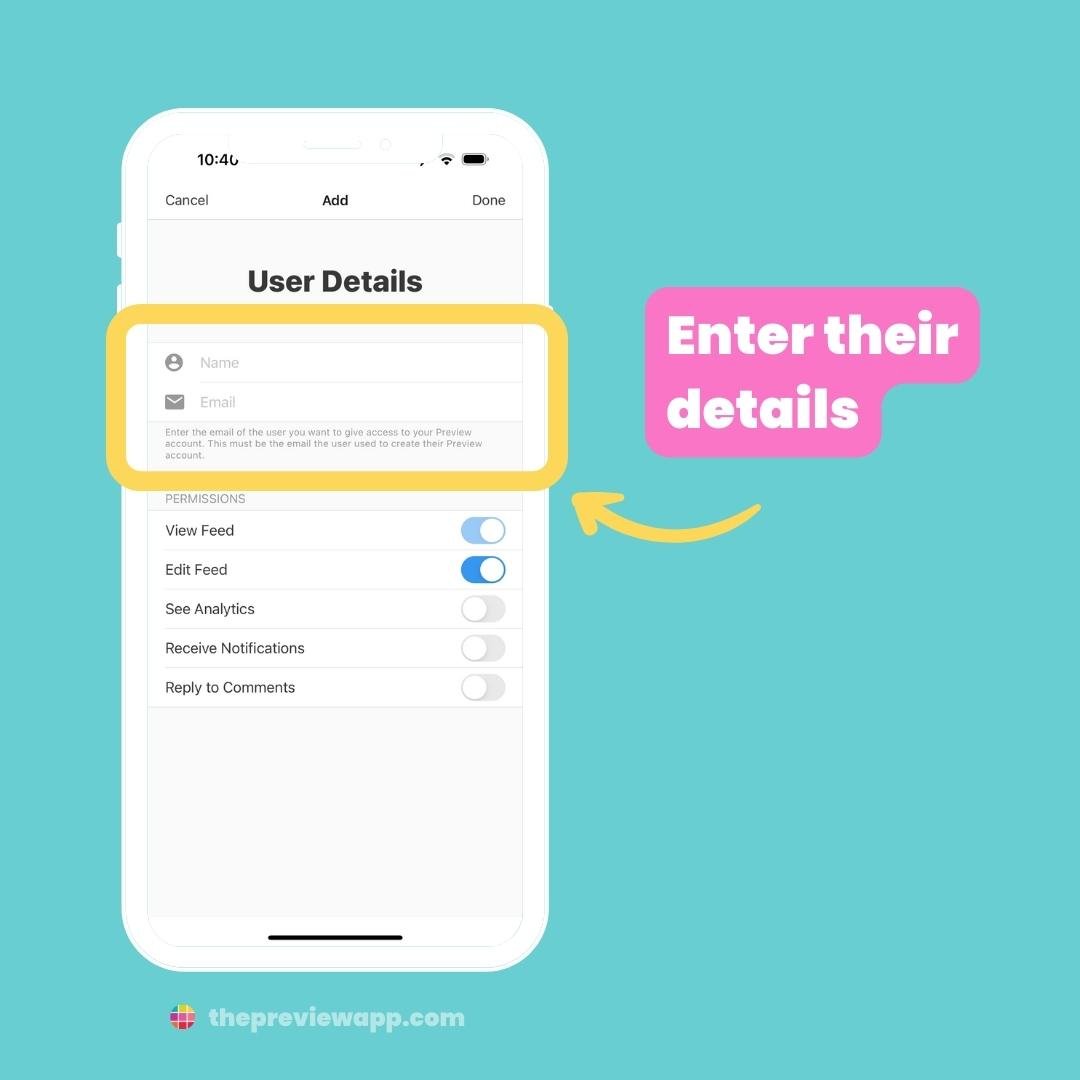 how-to-share-preview-app-feed-team-4 How To Share your Preview Feed with your Team