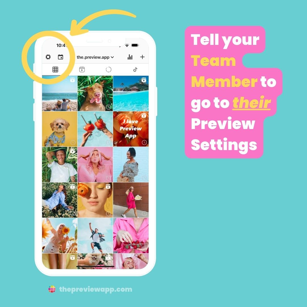how-to-share-preview-app-feed-team-7 How To Share your Preview Feed with your Team