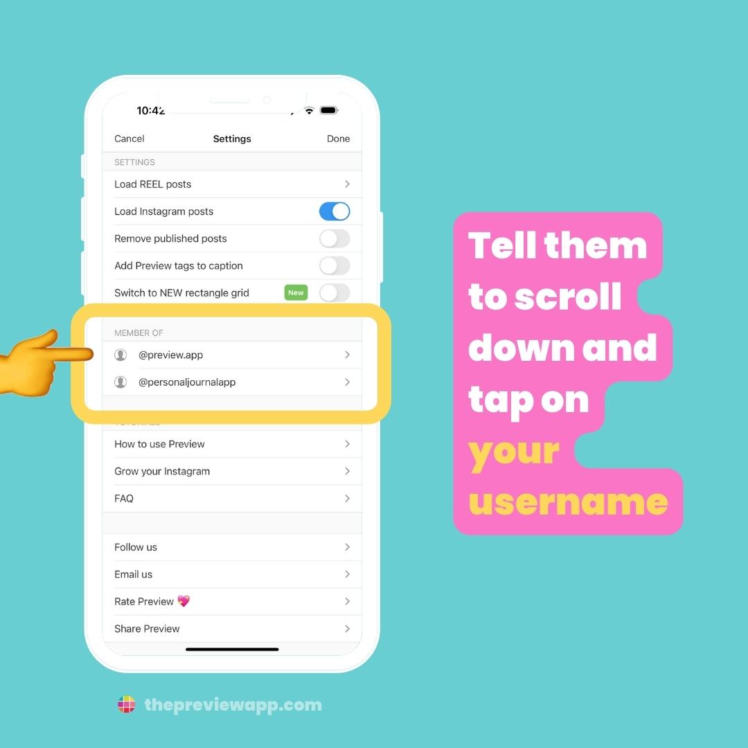 how-to-share-preview-app-feed-team-8 How To Share your Preview Feed with your Team