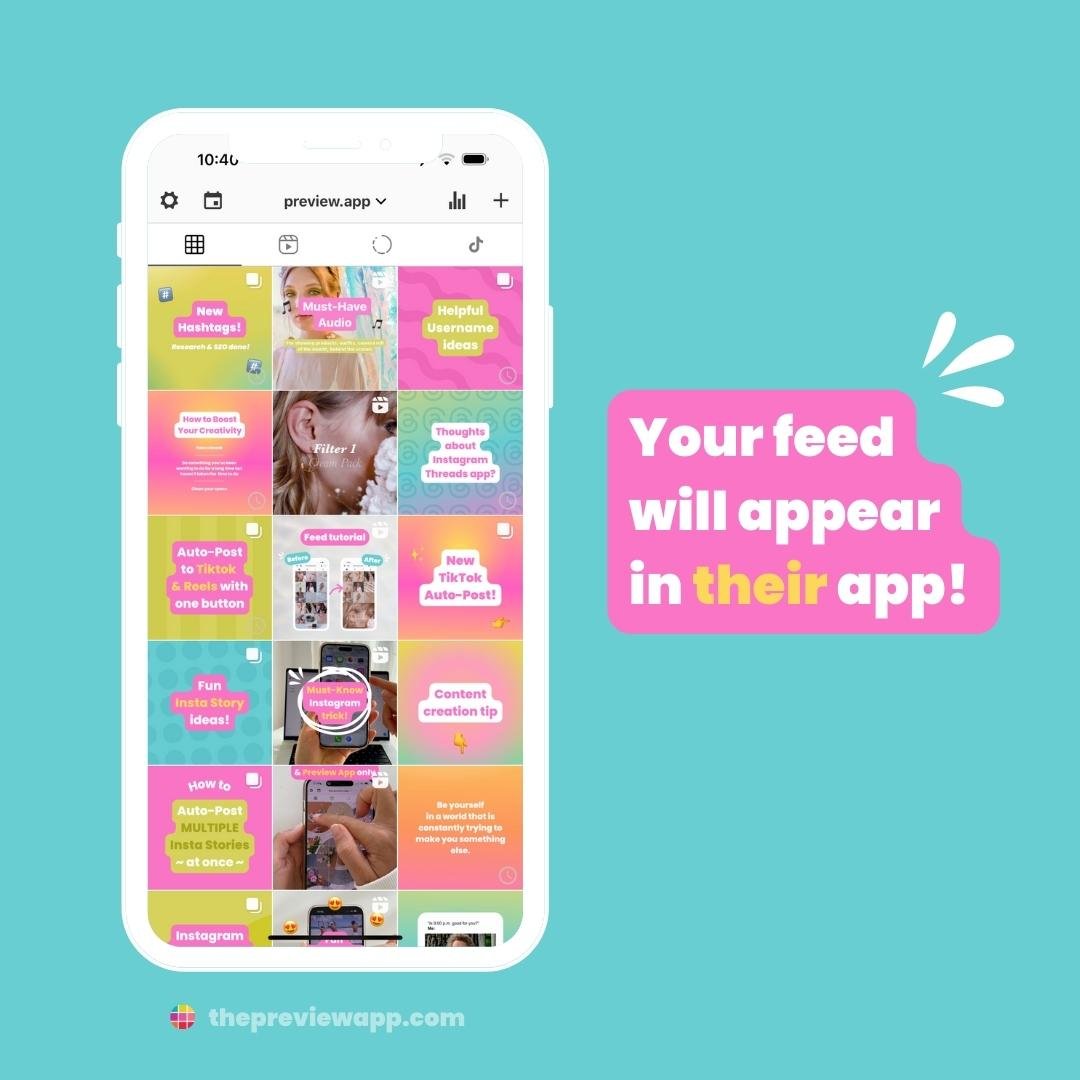 how-to-share-preview-app-feed-team-9 How To Share your Preview Feed with your Team
