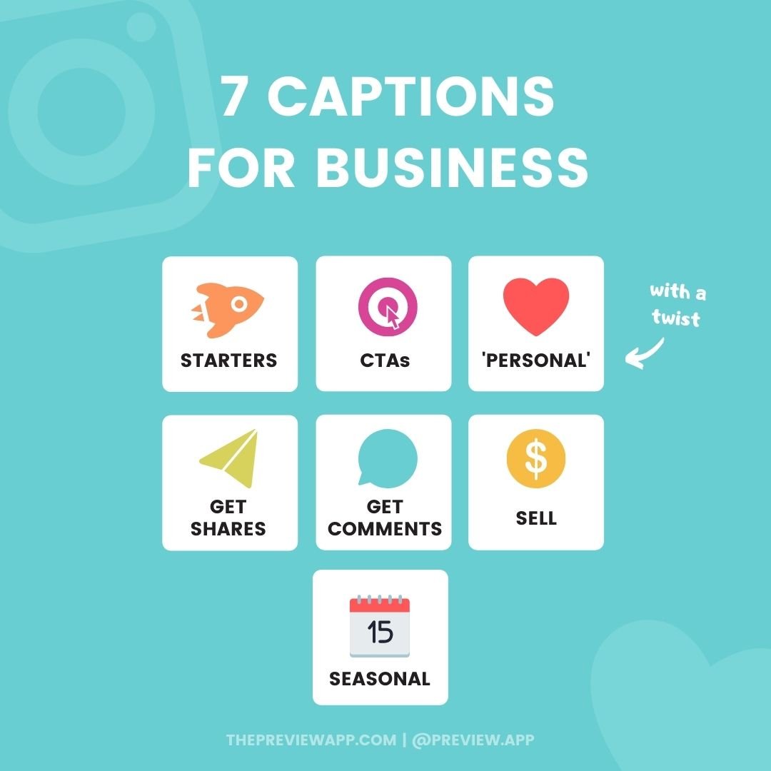 Instagram captions for business