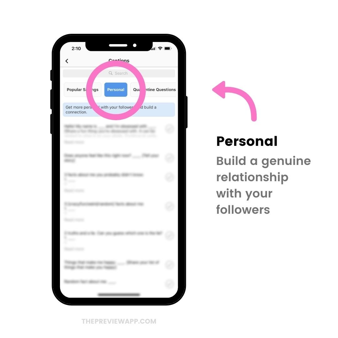 Instagram captions for business