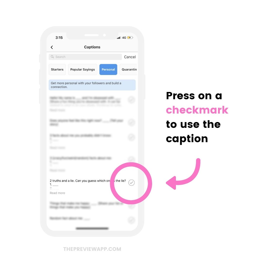 instagram content ideas