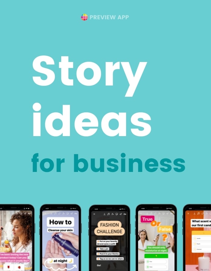Instagram Story ideas for Business and Small Business