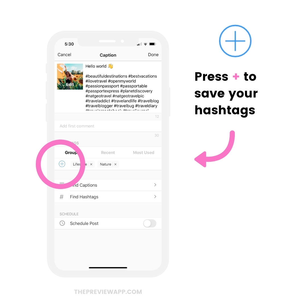 The Easiest Way to Save Hashtag Groups