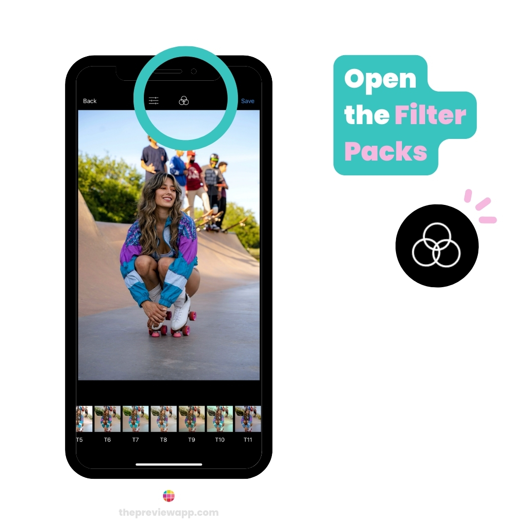 vintage retro filters instagram feed