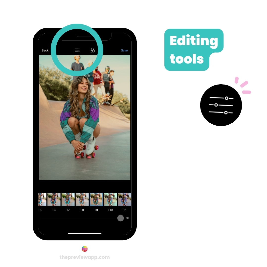 vintage retro filters instagram feed